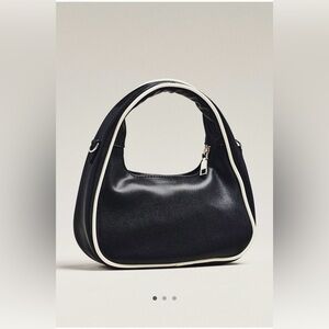 NWT Anthropologie x Melie Bianco Piped Mini Shoulder Bag